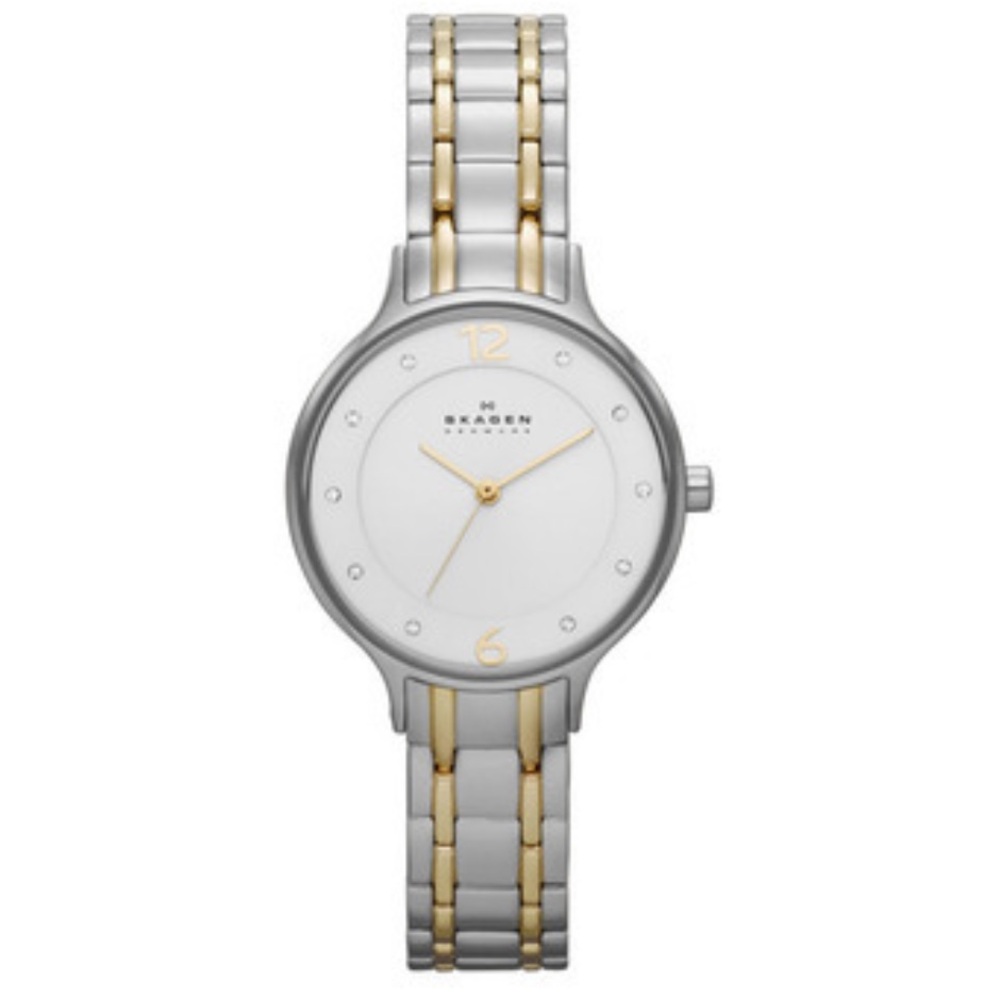 Skagen Two Tone Stainless Steel Watch, SKW2255